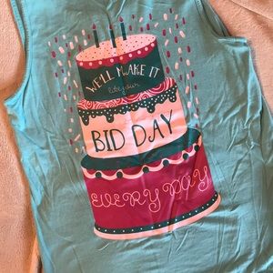 Alpha Phi bid day tank top